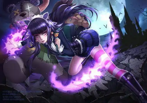  求这张lol安妮高清壁纸