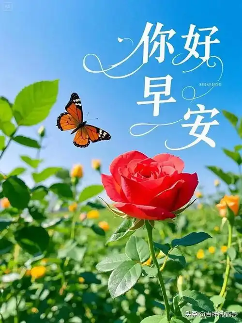  15张今日最新版本早安早上好精选图片,相互牵挂,祝福吉祥