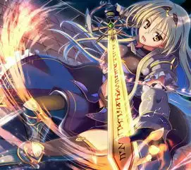  求一张手机壁纸,要求卡通动漫女角色,长发飘飘,拿着武器看起来很霸气的,越多越好