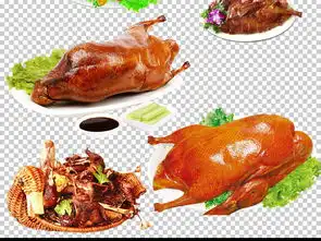  美食素材烧鸡烤鸭烤鸡烧鸭免扣设计图片模板下载118.57mb食物饮品大全生活工作