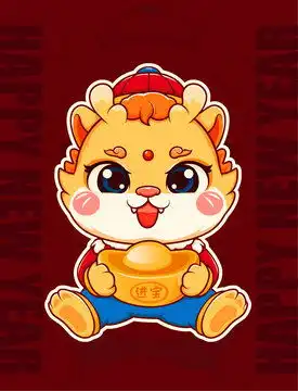  龙年对联设计模板下载节日素材素材下的春节设计模板