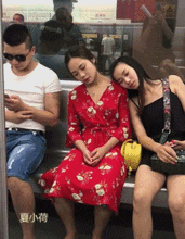  搞笑gif趣图谁还没有一颗少女心,没有男朋友也能虐狗