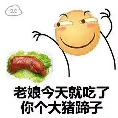  表情包大猪蹄子,了解一下