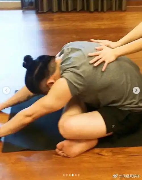  苏有朋晒高难度瑜伽照被网友p成杜飞表情包,不料惹怒本尊被举报删博