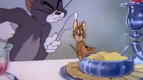  汤姆猫泡妞头顶一片绿,终于逮到小老鼠献殷勤