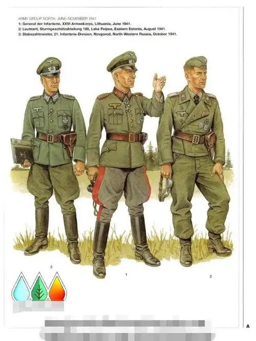 二战德国陆军军服以及单兵装备详解东线  二战德国陆军军服以及单兵装备详解东线