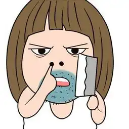  搞怪卡通头像拿图点赞