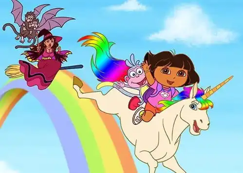 捣蛋鬼朵拉透明底