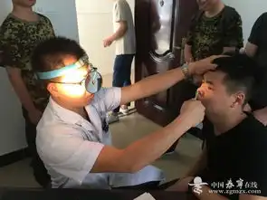  好男儿当兵去我县征兵体检工作全面展开