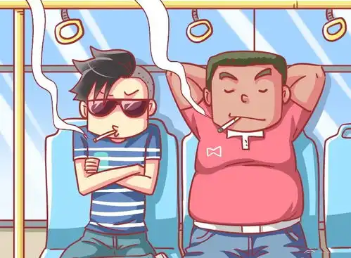  爆笑漫画,没抽烟,那你在干嘛