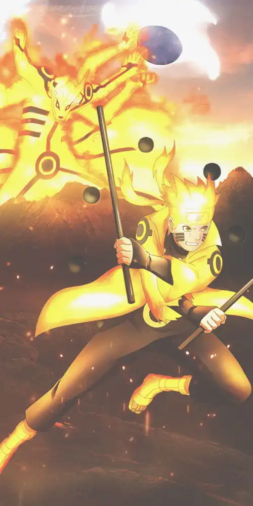  火影忍者壁纸宇智波斑须佐手机壁纸,绝望吧,这就是神的力量