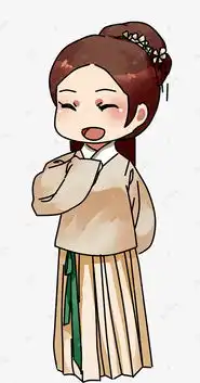  中国风复古风古风汉服女性角色素材图片免费下载千库网