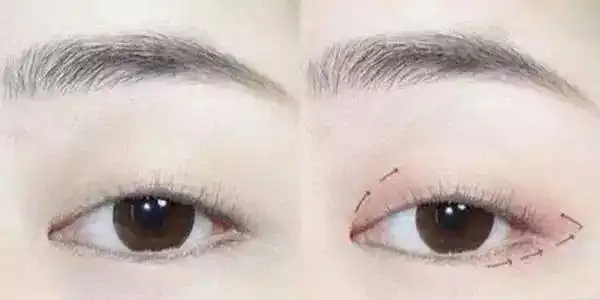  眼妆新名词落日线你了解吗,比美瞳线更显大眼