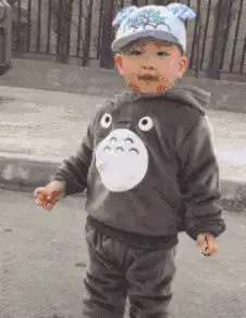  搞笑gif好奇害死猫啊,而且还容易招打,哈哈哈