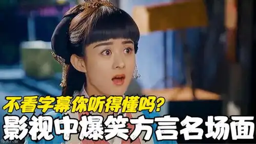  盘点影视中爆笑方言名场面,不看字幕你听的懂吗