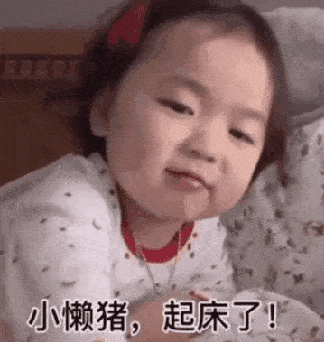  每日表情包整好友套路小懒猪快起床