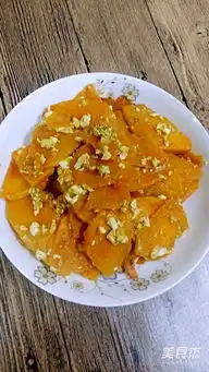  咸鸭蛋炒南瓜