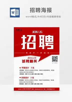  招人海报图片招人海报设计素材下载熊猫办公