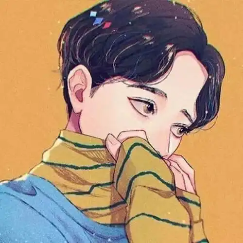 姜昆漫画头像
