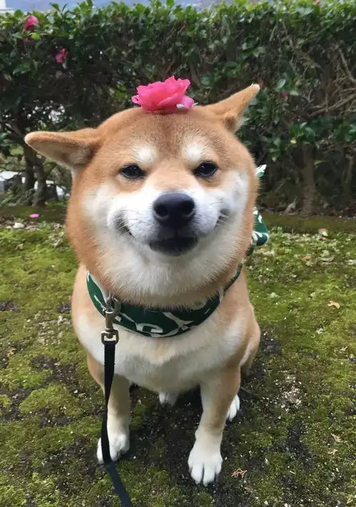 狗狗的搞笑图片柴犬