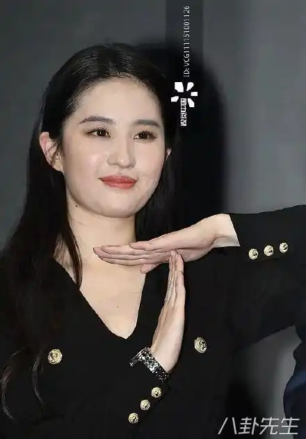  刘亦菲精修图和无ps图对比真需要减肥了