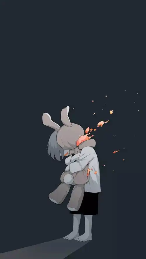  丧系壁纸,忧郁哀伤抑郁,慎入
