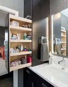  卫生间收纳摆放图片大全