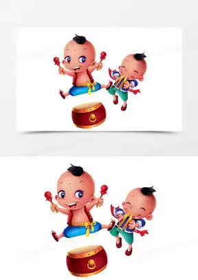 敲锣打鼓起床图片搞笑应