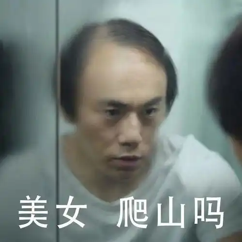  张东升搞笑爬山表情包,搞笑爬山图片,爬山警告表情图