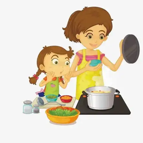  每周佳作共赏帮妈妈做饭
