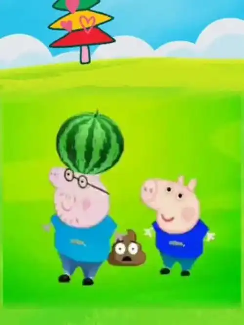  动漫片花国漫2333搞笑动漫创意作品2d动画少儿向同人动画佩奇小猪佩奇萌物控