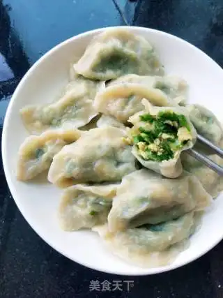  韭菜鸡蛋饺子的做法韭菜鸡蛋饺子怎么做金豆妈妈爱做饭的菜谱