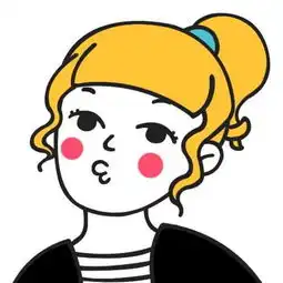  卡通红腮红头像