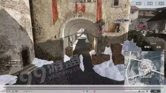  绝地求生凛冬城堡位置资源点及打法攻略