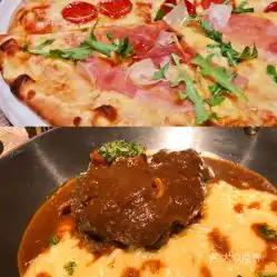  吃喝玩乐意大利餐吧西安君悦酒店的意大利腊肠披萨好不好吃用户评价口味怎么样西安美食意大利腊肠披萨实拍图片大众点评