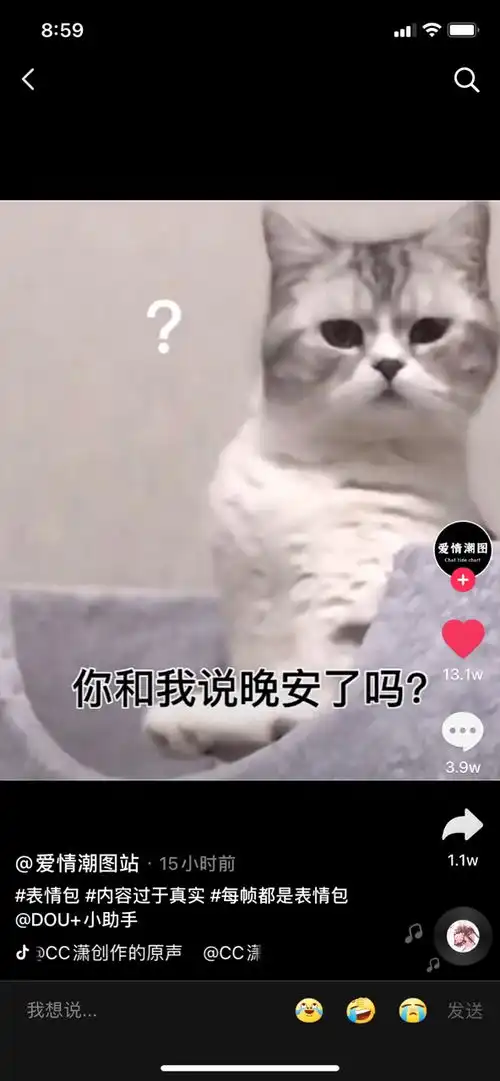  你要去睡觉你和我说晚安了吗表情包下载你要去睡觉你和我说晚安了吗你说爱我了吗老公叫了吗你现在知道怎么做了吗表情包完整版v1.0114手机乐园
