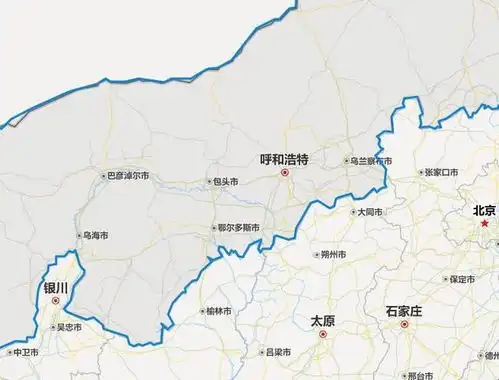  内蒙古旅游地图内蒙古地图全图高清版云景点