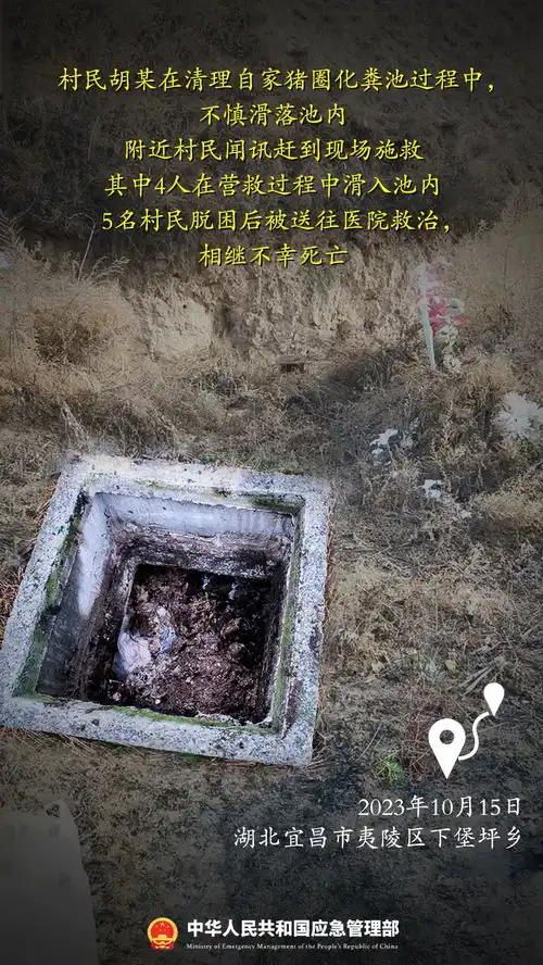  4人中毒遇难,事发化粪池安全提示
