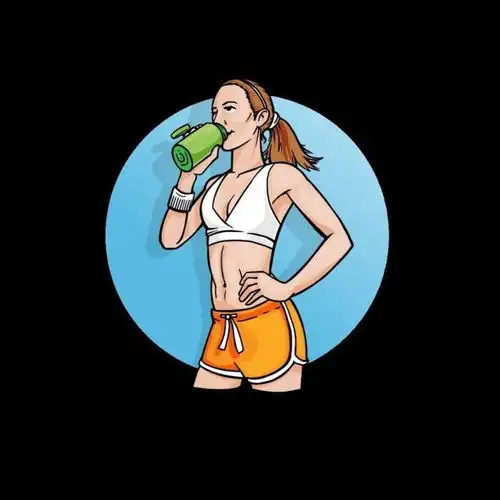 头像健身漫画