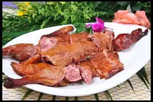  果木烤鸭图片