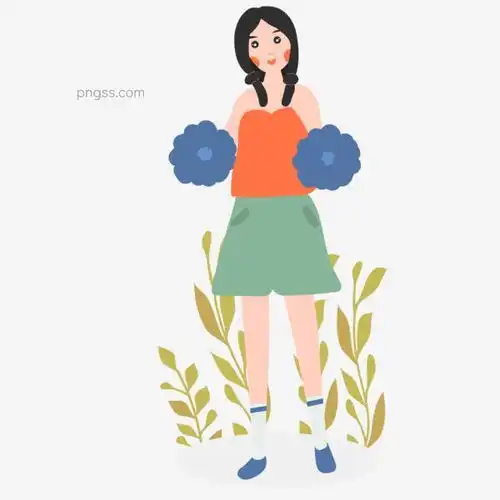  卡通插画风拉拉队女孩图片大小2000x2000px图片尺寸116.92kb来自png搜索网pngss.com免费免扣png素材下载户外健身卡通手绘免抠图人物矢量速度体育玩耍运动植物