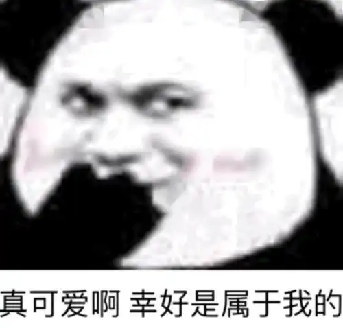  熊猫头表情包i我们之间的事别告诉你老公